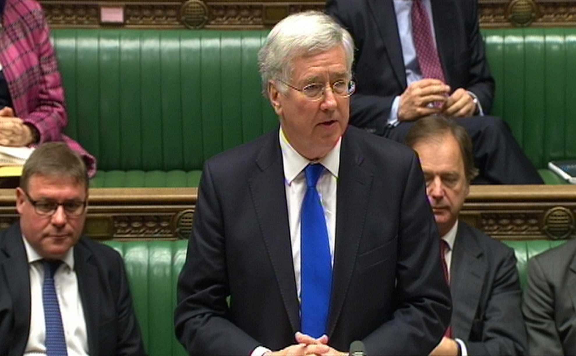 British politician speaking in Parliament during a period of political pressure