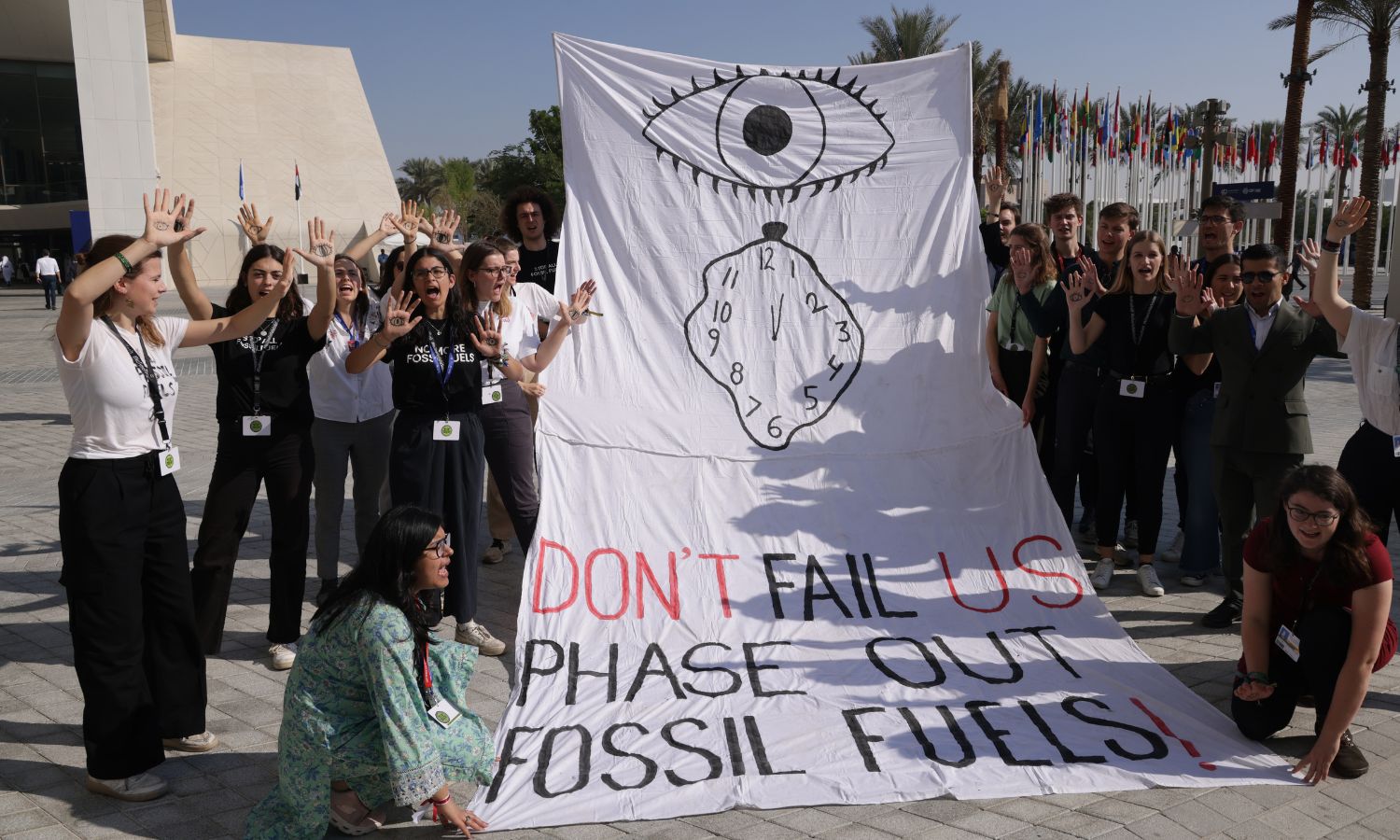 Climate summit and fossil fuel transition image