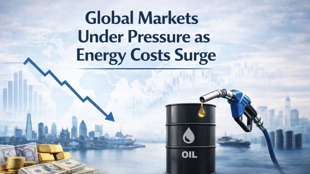 Global markets under pressure graphic