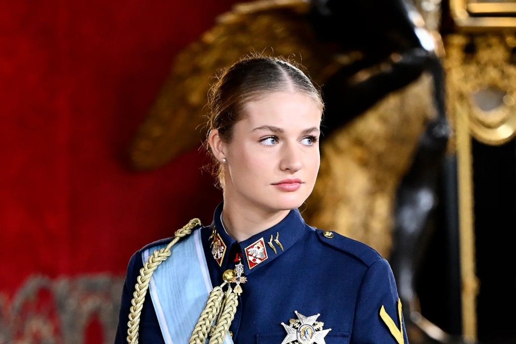 Princess Leonor of Spain during an official public appearance