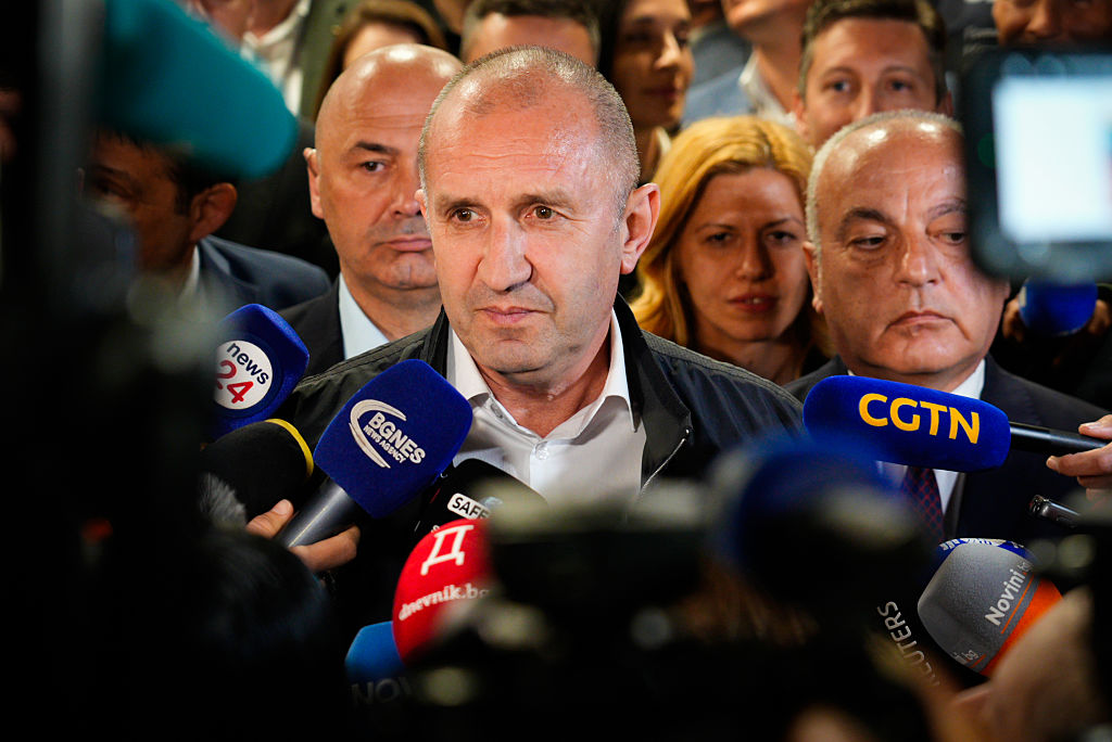 Rumen Radev political comeback visual